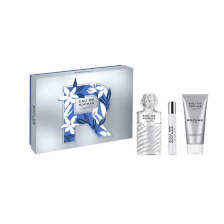 Rochas Eau de Rochas L'Essentiel Eau de Parfum Vaporisateur 100ml Coffret 3 Produits