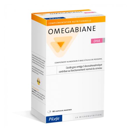 Pileje Omegabiane Dha 80 Capsules