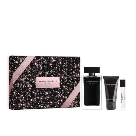 Narciso Rodriguez For Her Eau De Toilette Spray 100ml Coffret 3 Produits