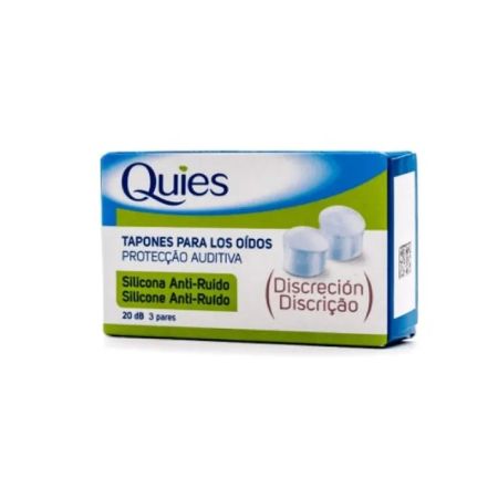 Quies Bouchons En Silicone Anti-bruit 6 Unités