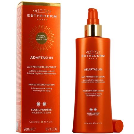 Institut Esthederm Adaptasun Lait Corps Soleil Moderé 200ml
