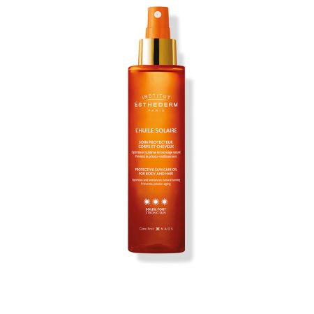 Institut Esthederm Huile Solaire Corps Et Cheveux Soleil Fort 150ml