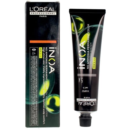 L'oreal Professionnel Inoa Coloration D'oxydation Sans Amoniaque 5,4 60g
