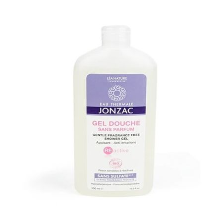 Jonzac Reactive Gel Douche Haute Tolérance Non Parfumé 500ml