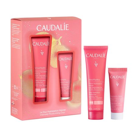 Caudalie Coffret Vinohydra Crème Hydratante Intense 60 ml + Masque Vinohydra 15 ml