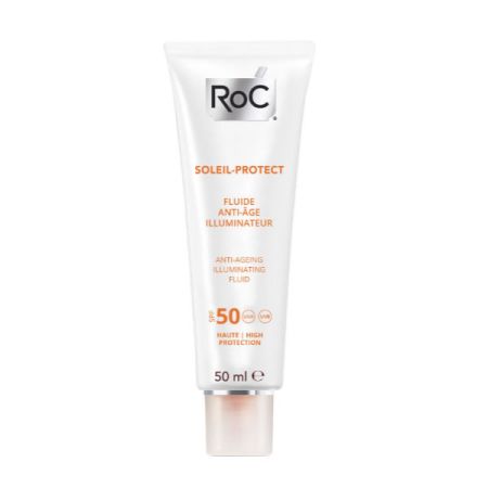 Roc Fluide Anti Âge Illuminateur Spf50 50ml
