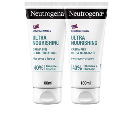 Neutrogena Crème Pieds Très Secs Et Abîmés 2x100ml