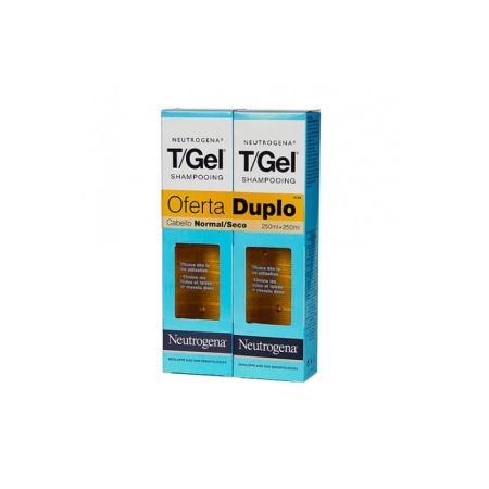 Neutrogena T/Gel Shampooing Antipelliculaire Normal-Sec 2 x250ml
