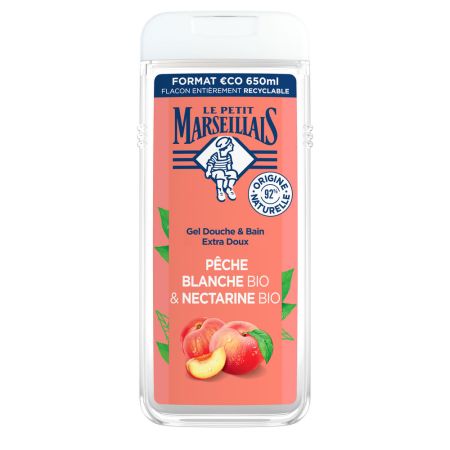 Le Petit Marseillais Gel Petit Marseillais Melocoton y Nectarina Bio 650ml