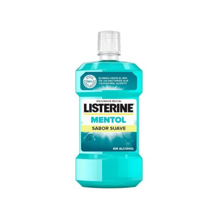 Listerine Menthol Doux Zéro 750ml