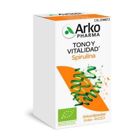 Arkocaps Spiruline Bio 45 Gélules
