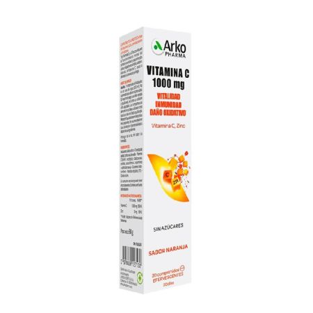 Arkopharma Vitamine C 1000 mg 20 Comprimés