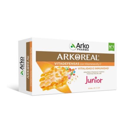 Arkopharma Gelée Royale Vitaminée 500 20 Ampoules
