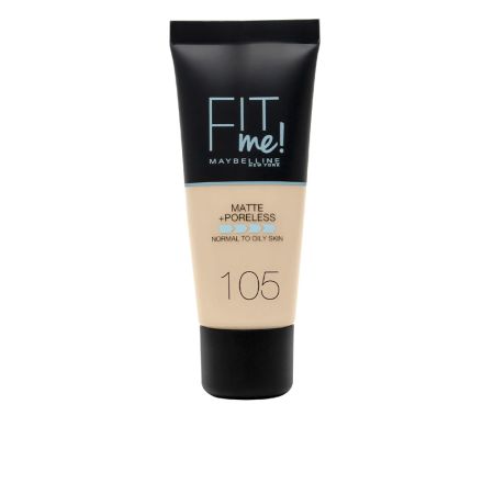 Maybelline Fit Me Matte & Poreless Foundation 105 Natural Ivory