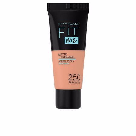 Maybelline Fit Me Matte Poreless Fond De Teint 250 Sun Beige