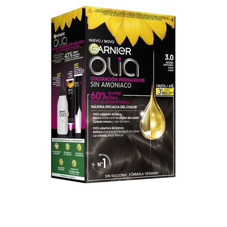 Garnier Olia Permanent Coloring 3,0 Marron Foncé