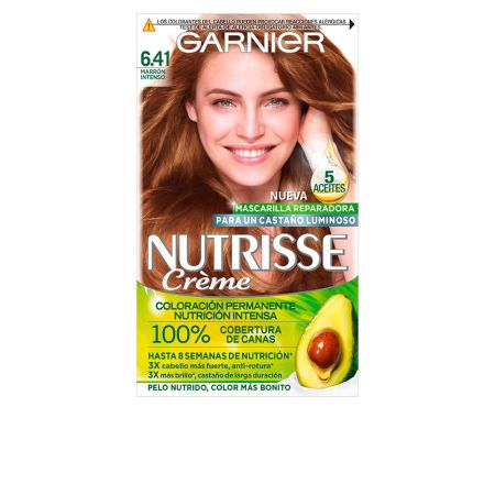 Garnier Nutrisse Crème Nourishing Color 6.41 Intense Brown