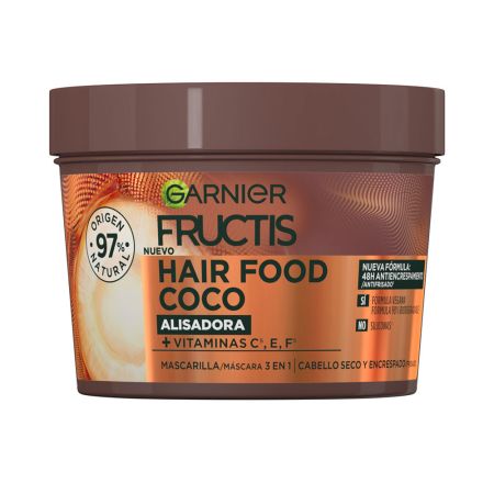 Garnier Fructis Hair Food Coco Smoothing Mask 390ml