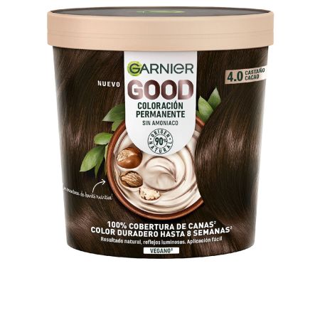 Garnier Good Coloración Permanente 4,0 Castaño Cacao 1 U