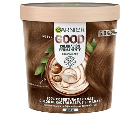 Garnier Good Coloración Permanente 6,0 Castaño Mocaccino 1 U