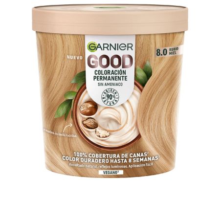 Garnier Good Coloración Permanente 8,0 Rubio Miel 1 U