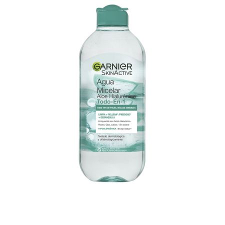 Garnier Skinactive Aloe Hialurónico Agua Micelar Todo En 1 400ml