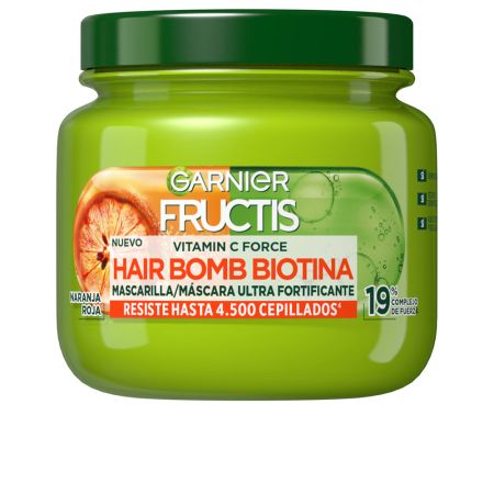 Garnier Fructis Vitamin Force Hair Bomb Biotina Mascarilla 320ml