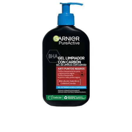Garnier Pure Active Gel Limpiador Con Carbón 250ml