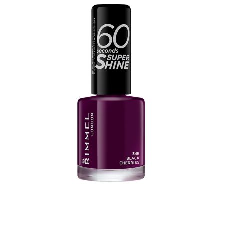 Rimmel 60 Seconds Super Shine 345 Black Cherries