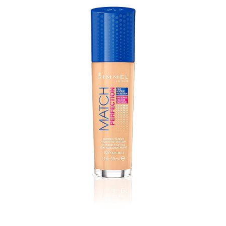Rimmel Match Perfection Foundation Spf20 102 Light Nude