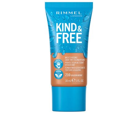 Rimmel London Kind y Free Skin Tint Foundation 210-Golden Beige