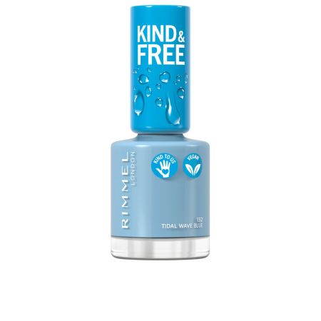 Rimmel London Kind y Free Nail Polish 152-Tidal Wave Blue