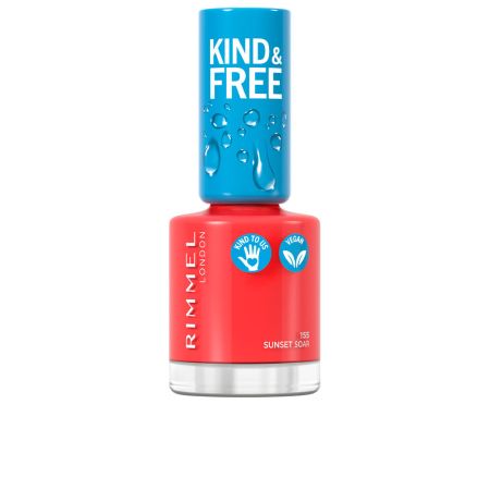 Rimmel London Kind y Free Nail Polish 155-Sunset Soar