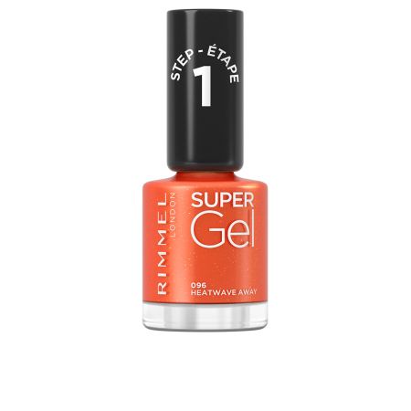 Rimmel London Super Gel Nail Polish 96-Heatwave Away 12ml