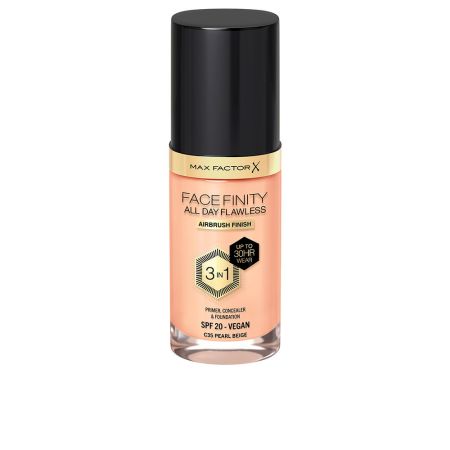 Max Factor Facefinity 3in1 Primer, Concealer y Foundation 35-Pearl Beige 30ml