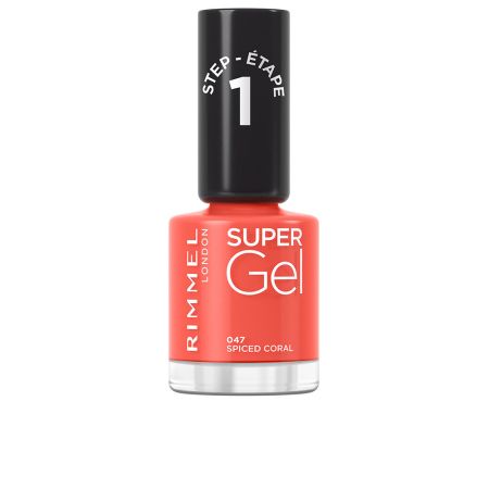 Rimmel London Super Gel Esmalte De Uñas 047-Spiced Coral 12ml