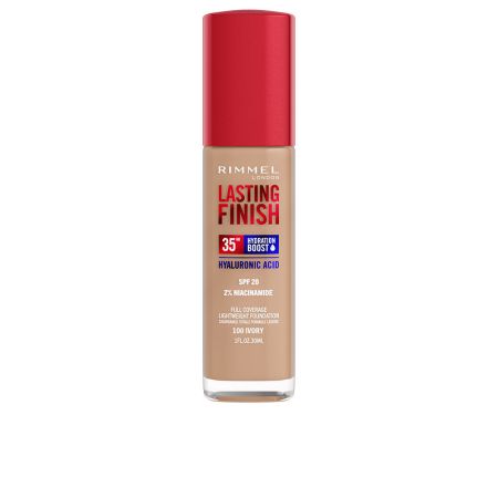 Rimmel London Lasting Finish Hydration Boost Spf20 100-Ivory 30ml