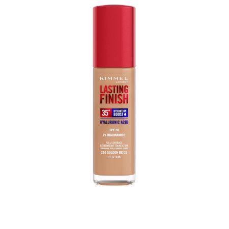 Rimmel London Lasting Finish Hydration Boost Spf20 210-Golden Beige 30ml