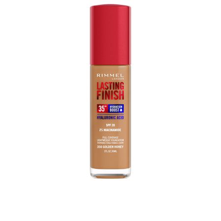 Rimmel London Lasting Finish Hydration Boost Spf20 350-Golden Honey 30ml