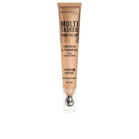 Rimmel London Multitasker Wake Me Up Corrector y Base De Maquillaje Light 20ml