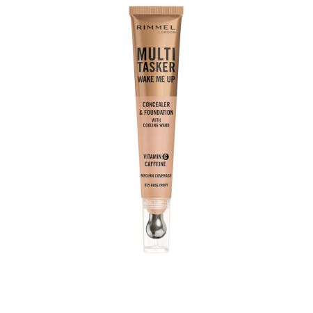 Rimmel London Multitasker Wake Me Up Corrector y Base De Maquillaje Rose Ivory 20ml