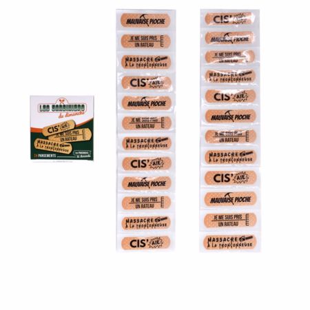 Cartoon Les Jardiniers Apósitos 24 U