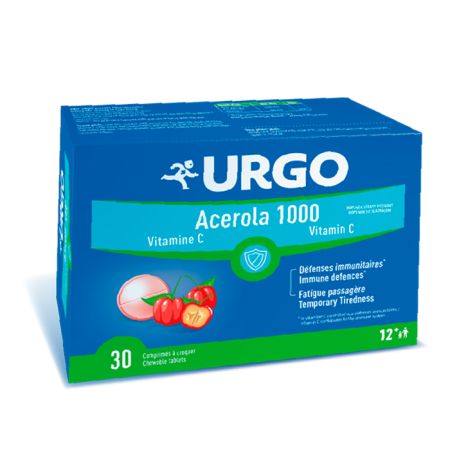 Urgo Acerola Vitamine C 30 Comprimés  