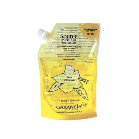 Garancia Source Micellaire Enchanté Démaquillant Eco-Recharge Fleur D'Oranger 400ml