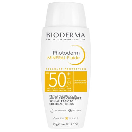 Bioderma Photoderm Fluide Minéral Spf50 75g