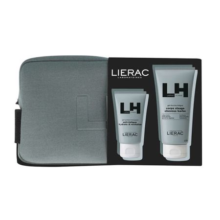 Lierac Homme Coffret Gel Hydratant Énergisant 50ml 3 Pièces