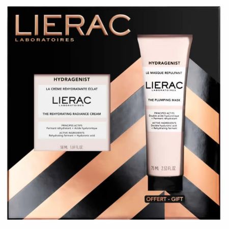 Lierac The Rehydrating Radiance Cream 50ml Coffret 2 Produits