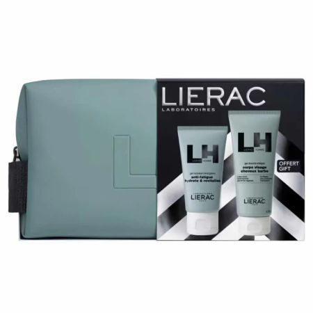Lierac Homme Gel Hydratant Anti Fatigue 50ml Coffret 3 Produits