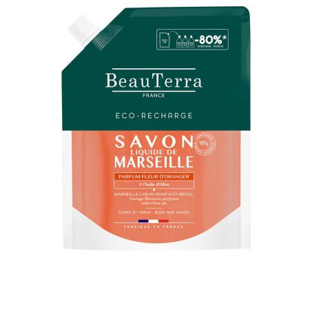 Beauterra Marseille Jabón Flor De Naranjo Recarga 900ml