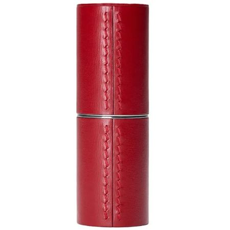 La Bouche Rouge Red Leather Lipstick Case